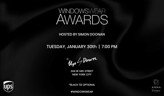 WindowsWear Awards Invitation - Vitrine Perfeita